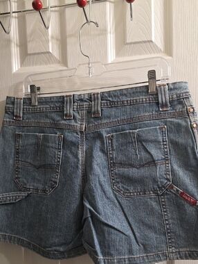 JACKSON Light Blue Denim Women's Shorts with Patch Pockets Size 11/12